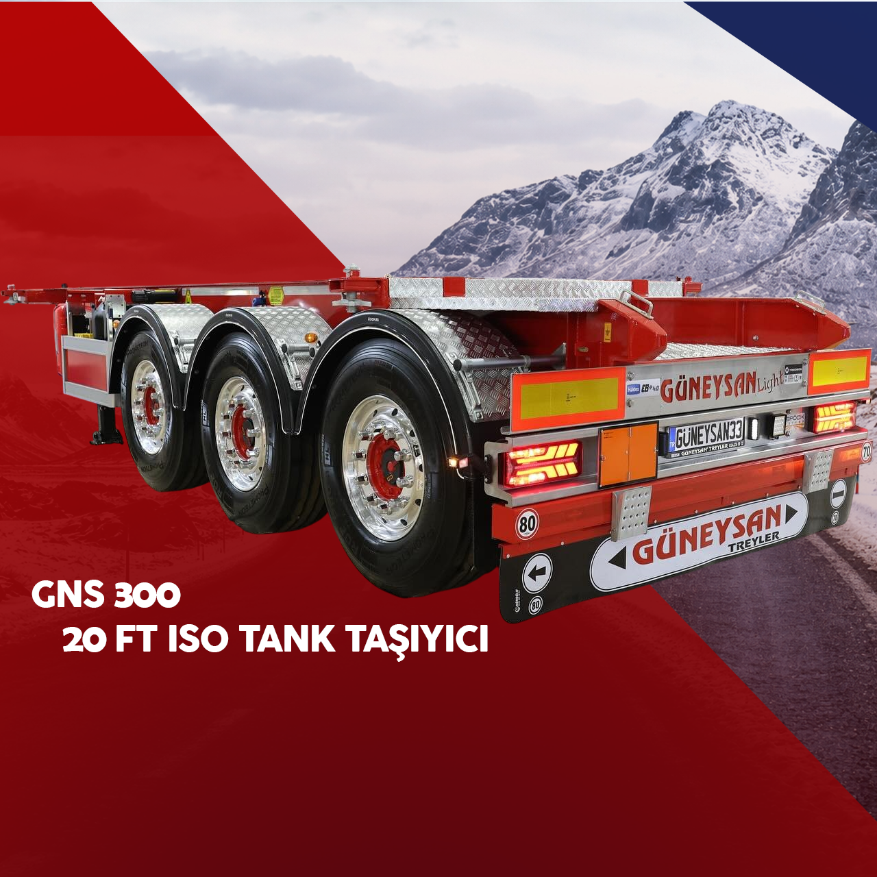 20FT ISO TANK TAŞIYICI